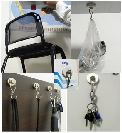 Mounting magnet swivel hook magnet neodymium hook magnets application product-578-541